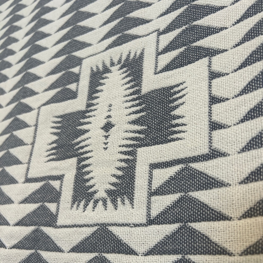 Anthropologie EVERYWHERE Blanket Organic Cotton Soft Loom Weave Hand Crafted - Picture 6 of 14